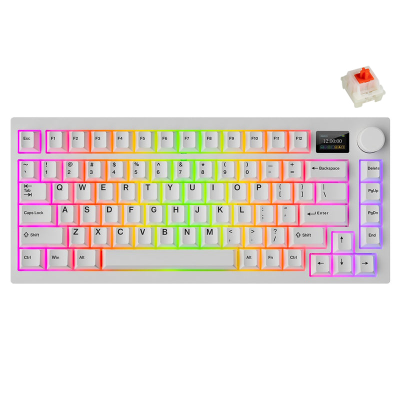 Tecware Spectre 75 RGB Tri-Mode 81-Key Gasket Mounted Mechanical Keyboard