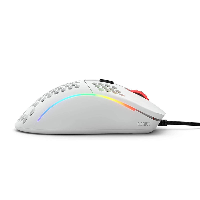 Glorious Model D- (Minus) Gaming Mouse (Matte White)