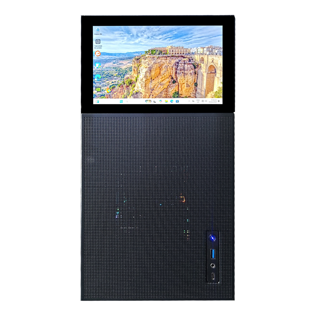 Optima D41 DS8 Display Black Desktop Gaming PC