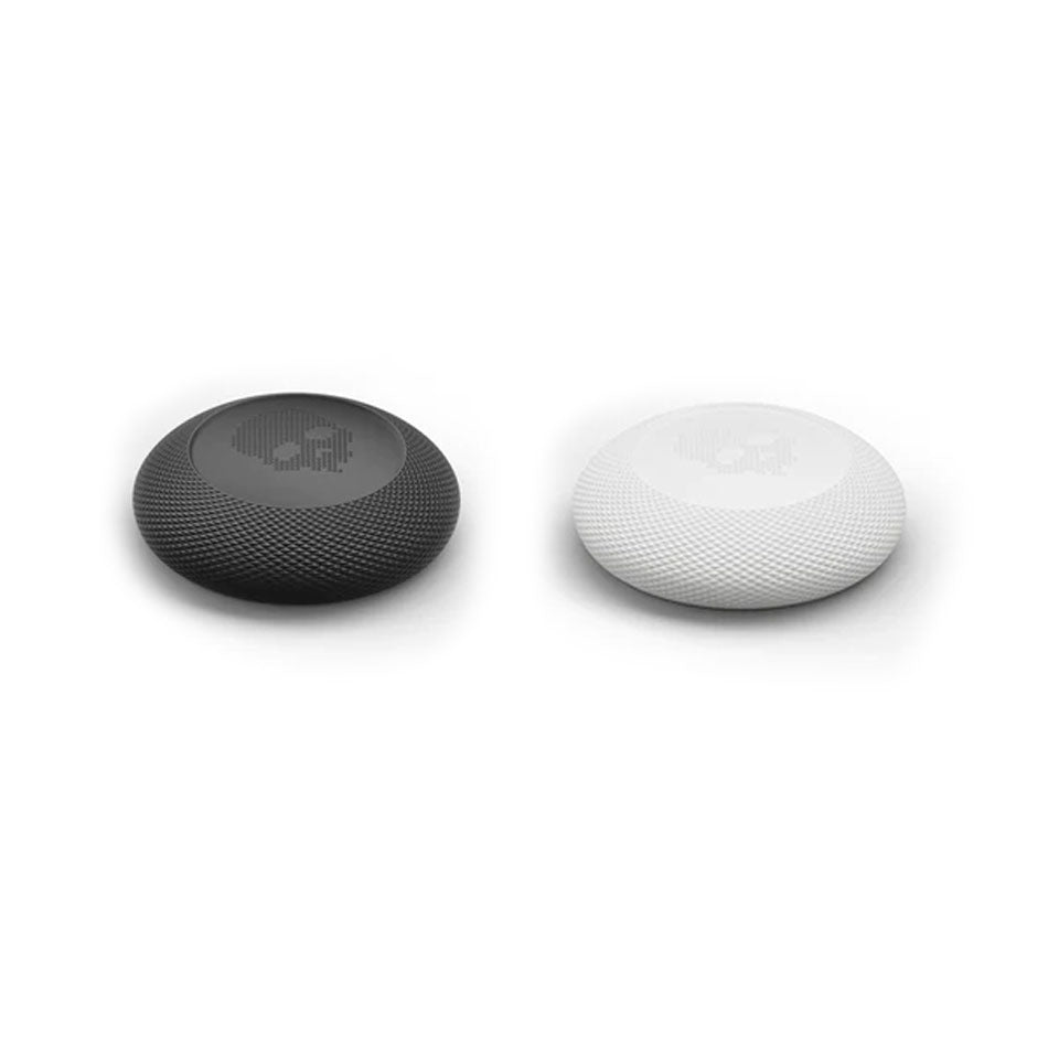Skull & Co. Convex Thumb Grip For Switch Pro / PS4 / PS5 Controller (2 Pairs) (Black/White)