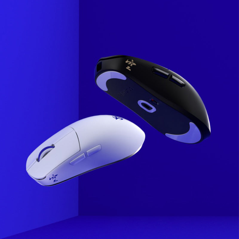 Ninjutso Sora V2 8K Wireless Gaming Mouse (Black, White, Pink)
