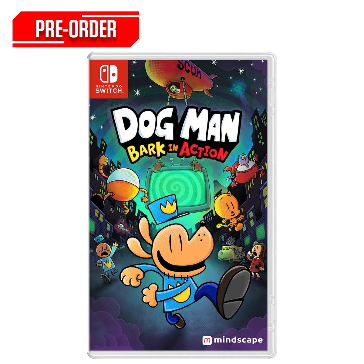 Nintendo Switch Dog Man Bark in Action