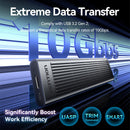 Vention M.2 NVMe & SATA SSD Enclosure (USB 3.2 Gen 2-C) with Heat Sink