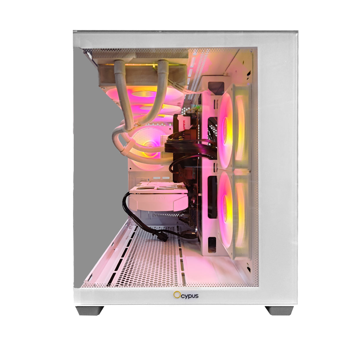 Aurora C54 White Desktop Gaming PC