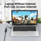 Vention USB 2.0 Ethernet Adapter - USB-A + RJ45 - 0.15M (CEGBB)