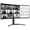 LG 34WR55QK-B 34" Ultrawide WQHD (3440x1440) 100Hz 5ms GTG VA Curved Monitor w/ USB Type-C