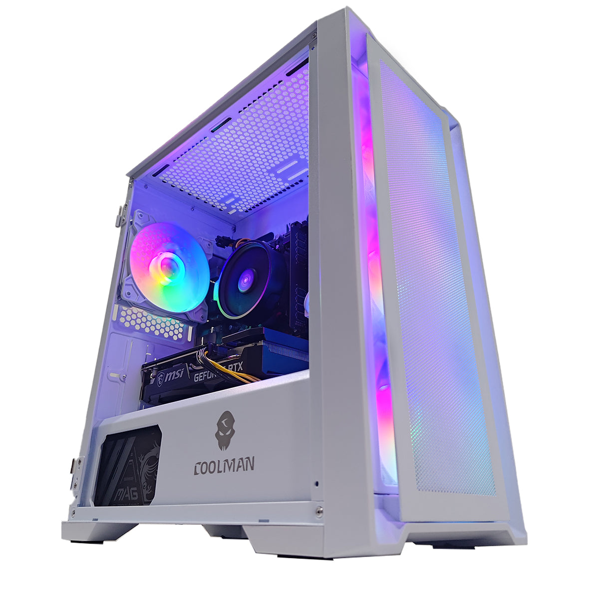 Alpha Ruby White Desktop Gaming PC
