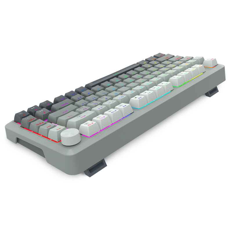 E-Yooso HZ-82 RGB 82-Keys Wired Mechanical Keyboard Gradient Grey