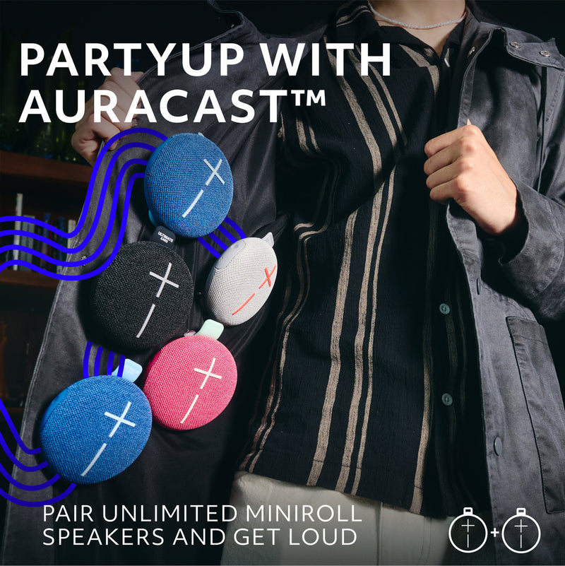 Ultimate Ears Miniroll Portable Bluetooth Speaker | DataBlitz