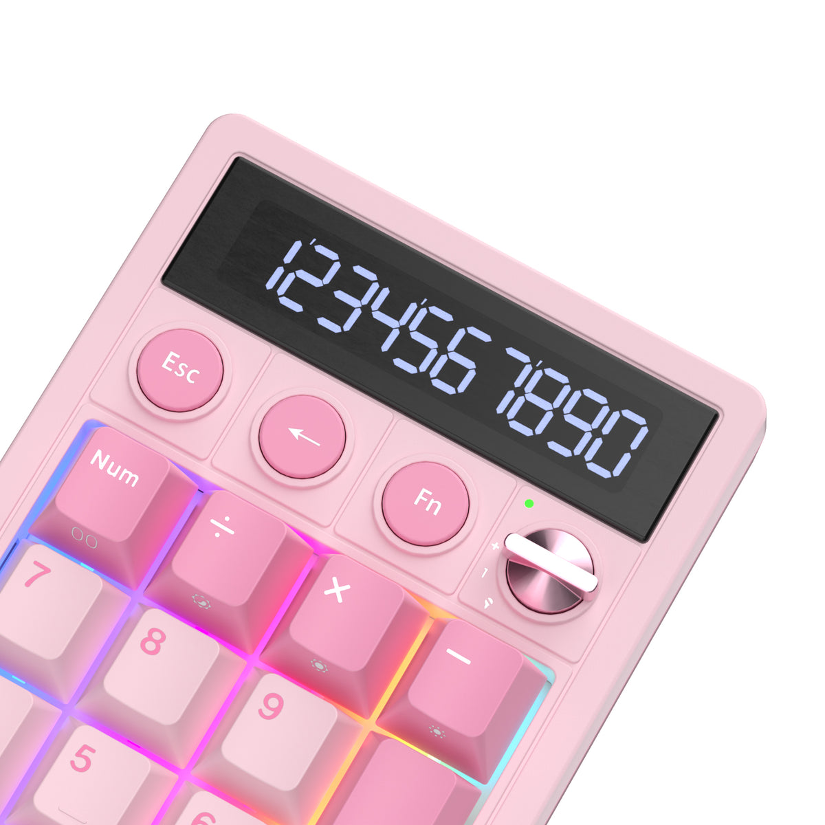 Royal Kludge M20 Tri-Mode RGB KeyPad & Calculator Pink Melody