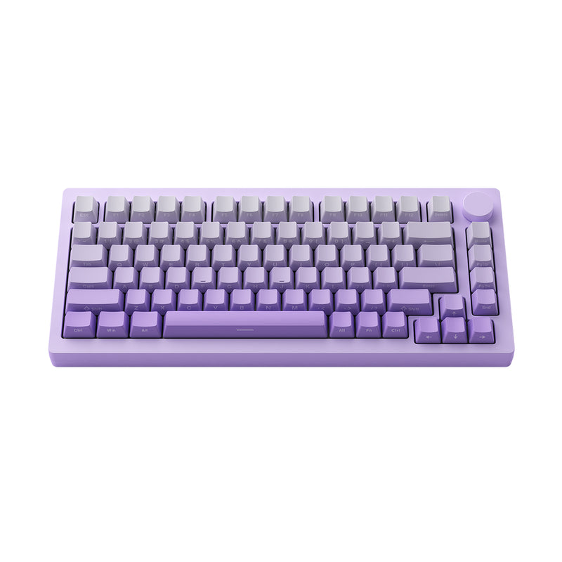 Monsgeek M1W V3 HE-SP Aluminum Case Multi-Mode RGB Mechanical Keyboard (Lilac Purple) (Akko Cream Yellow Magnetic Switch)