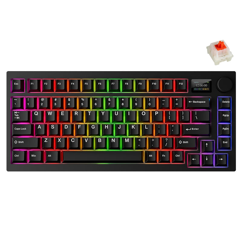 Tecware Spectre 75 RGB Tri-Mode 81-Key Gasket Mounted Mechanical Keyboard