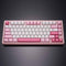 VXE75 Aluminum Gasket Structure Wireless Mechanical Keyboard (Pink) | DataBlitz