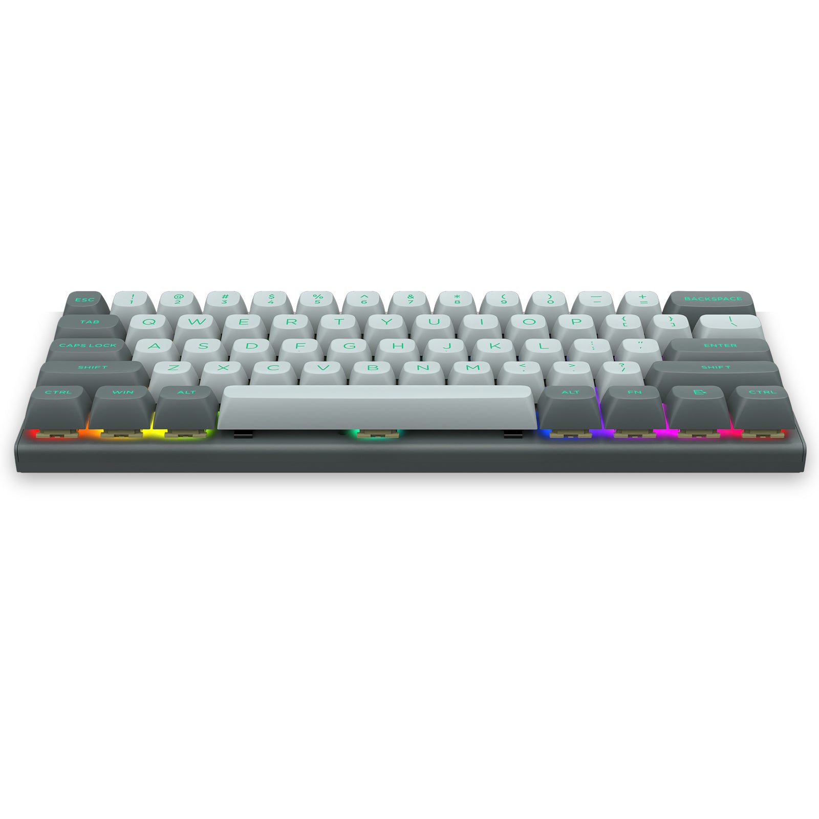 E-Yooso HZ-61 Mechanical Keyboard Gray/ Black 