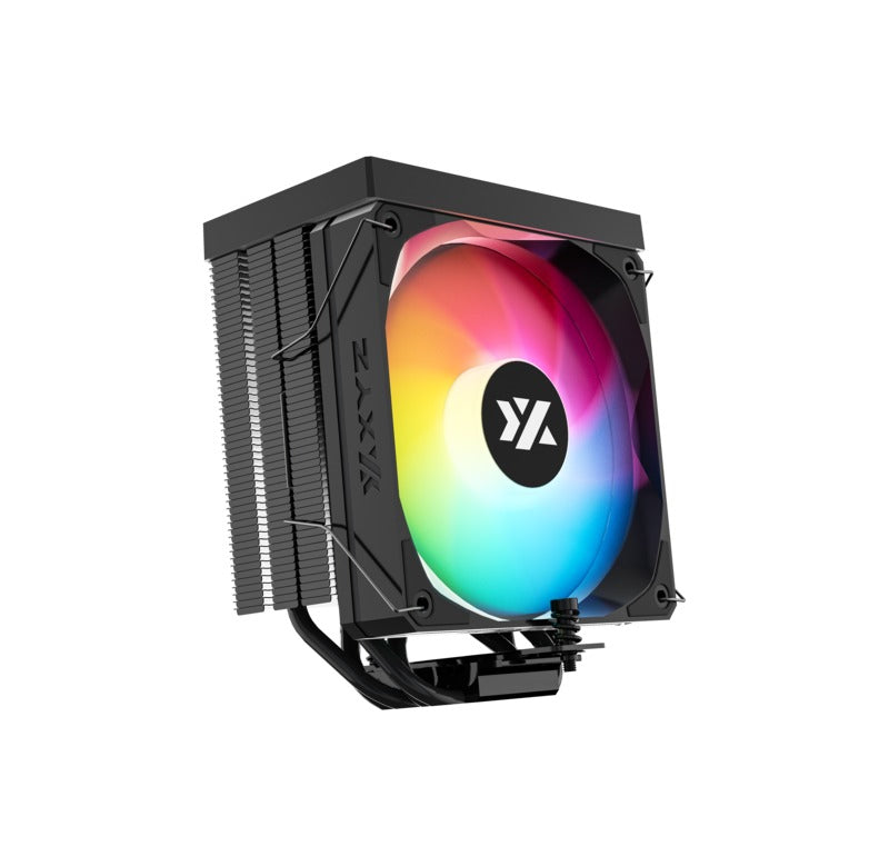 XYZ Thermax 4 Pulsar ARGB Performance Air Cooler (Black, White)