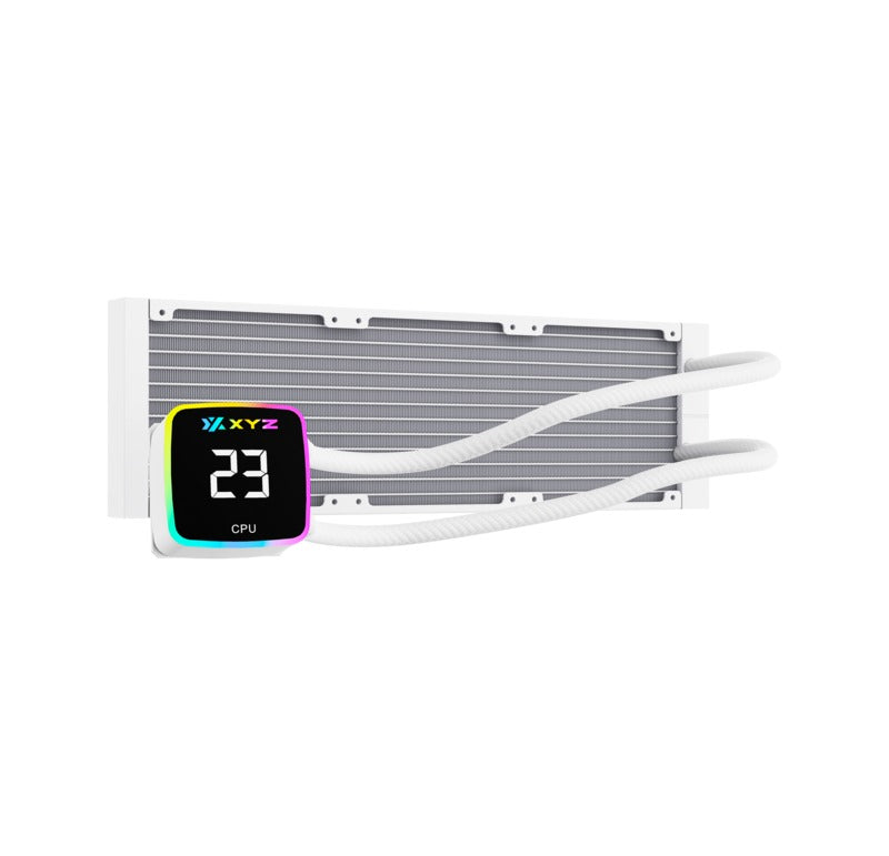 XYZ AquaPulse AIO 360 ARGB Liquid Cooler with Temperature Display