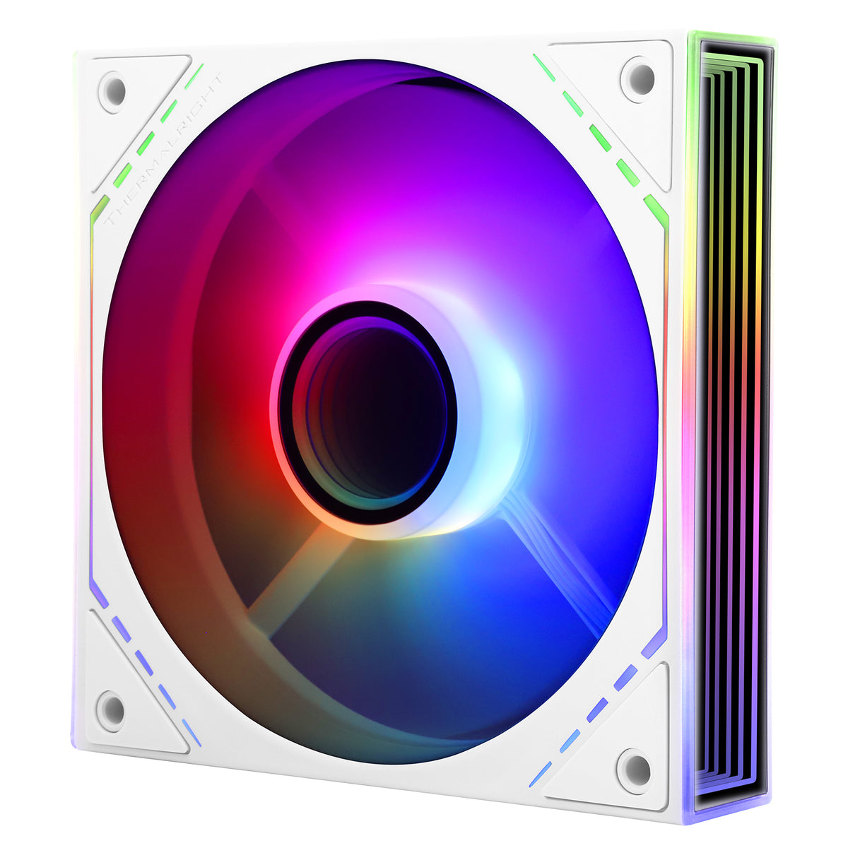 Thermalright TL-M12W-S 120mm PWM ARGB Silent-Balance PC Case Fan (White)