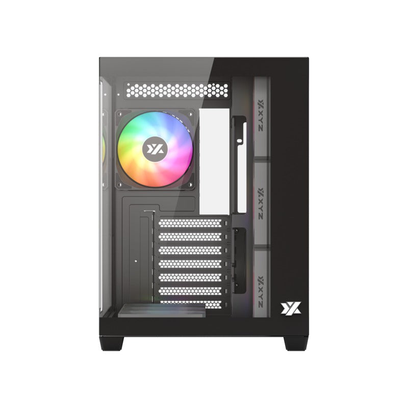 XYZ Tesseract X ATX 2D Glass Panoramic Tempered Glass PC Case