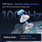 EasySMX S10 Gaming Controller with TMR Sticks, HD Rumble, Swappable D-pad