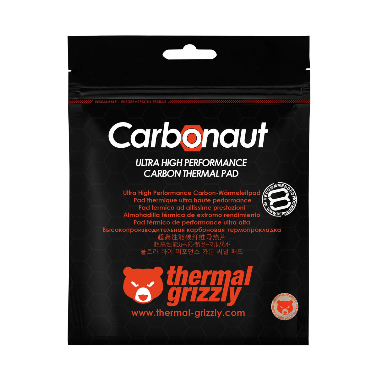 Thermal Grizzly Carbonaut Ultra High Performance Carbon Thermal