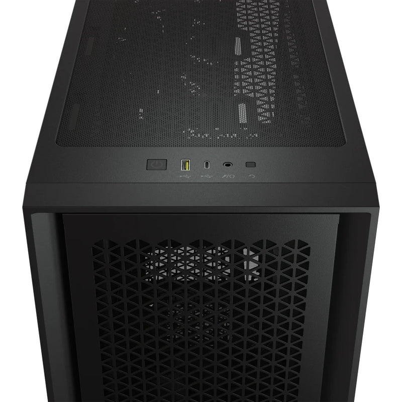 Corsair iCue 4000D RGB Airflow Mid-Tower ATX PC Case (Black)