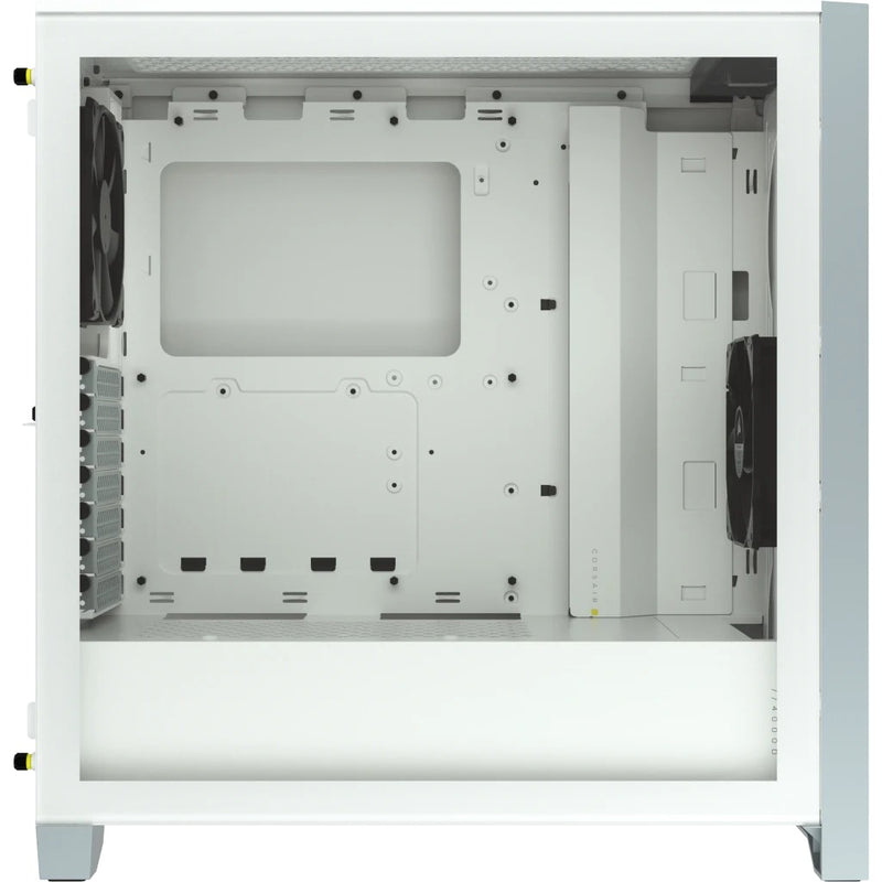 Corsair iCue 4000D RGB Airflow Mid-Tower ATX PC Case (White)