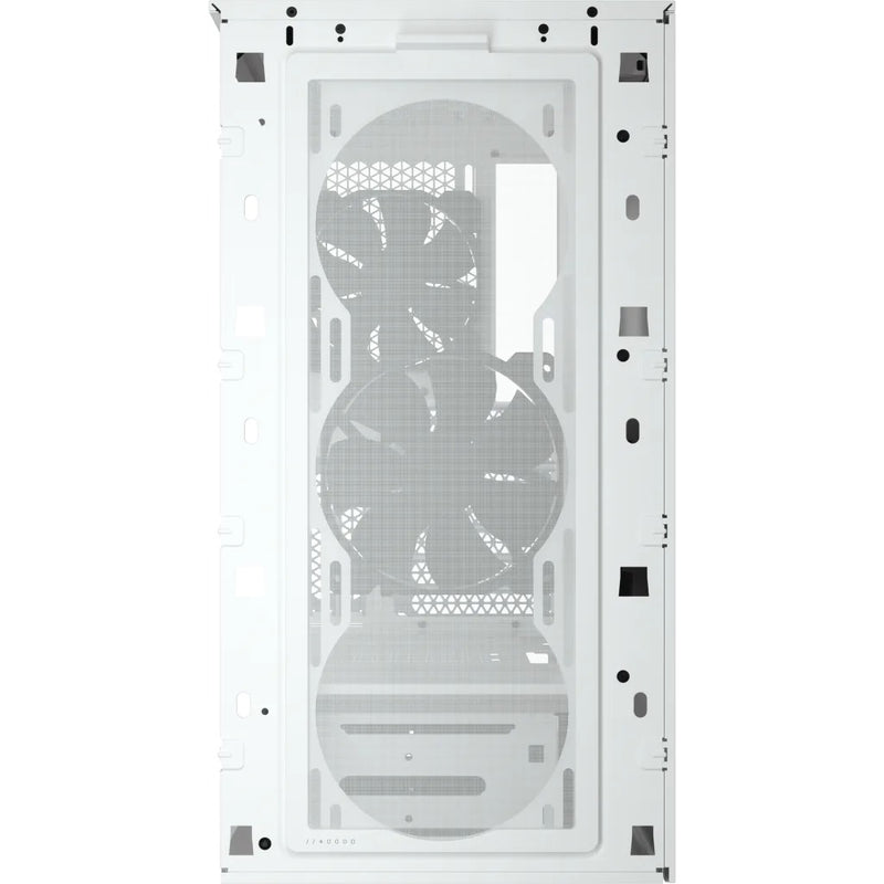 Corsair iCue 4000D RGB Airflow Mid-Tower ATX PC Case (White)