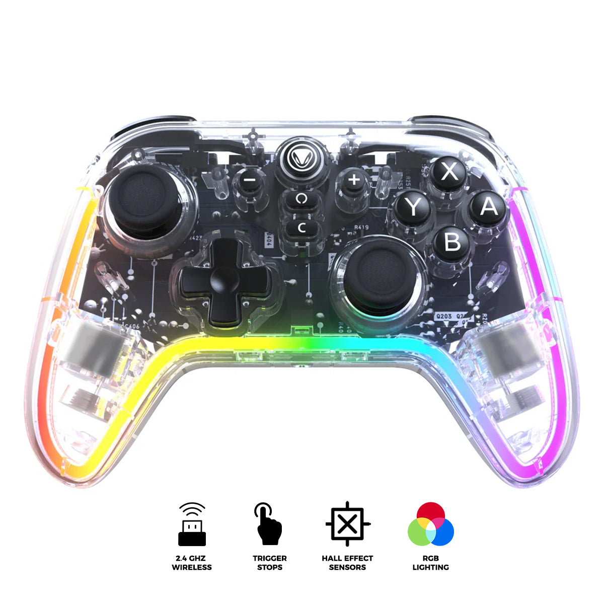Snakebyte Gamepad RGB S2 Wireless Pro Controller for Nintendo Switch 2