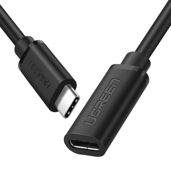 UGreen USB-C 3.1 Extension Cable - 0.5m (Black) (ED008/40574)