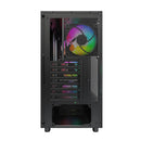 Montech XR Wood Mid-Tower TG Side Panel & Mesh Front with Wood Blends PC Case | DataBlitzaBlitz