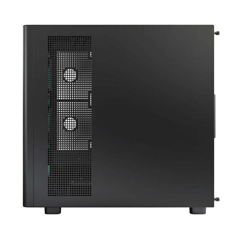 Montech XR Wood Mid-Tower TG Side Panel & Mesh Front with Wood Blends PC Case | DataBlitz