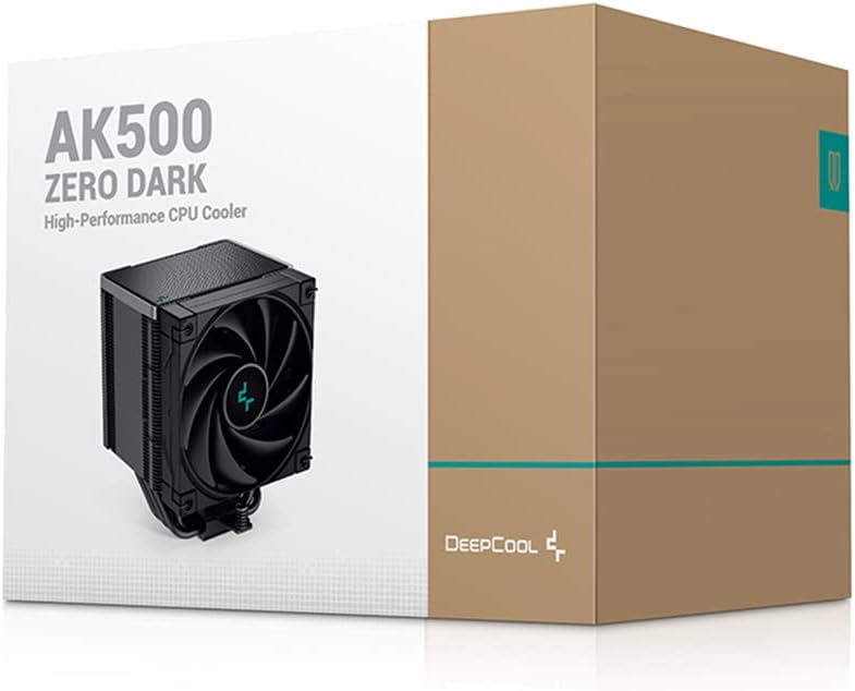 Deepcool AK500 Zero Dark High Performance CPU Cooler (R-AK500-BKNNMT-G-1)