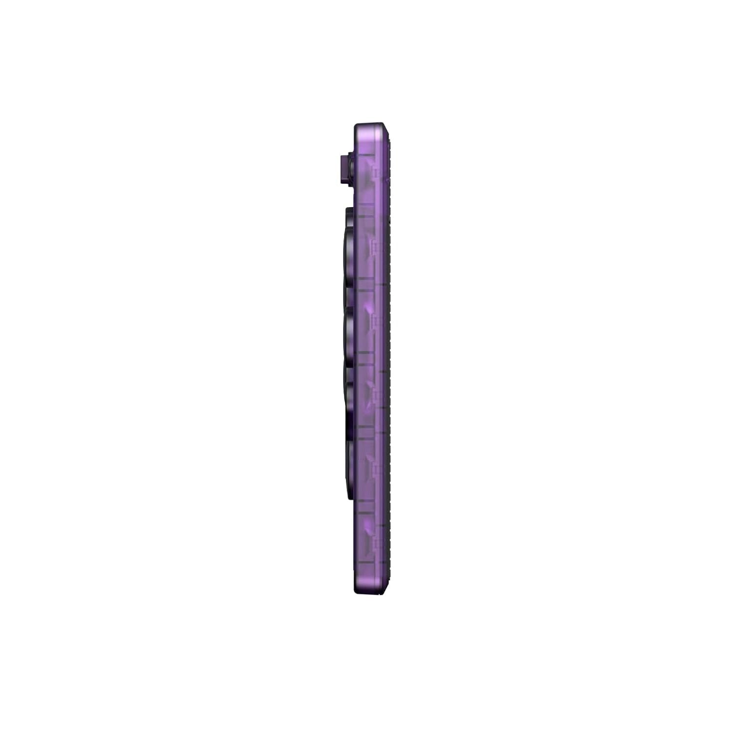 8Bitdo Arcade Controller for Nintendo Switch / Windows (Transparent Purple) (80FG)
