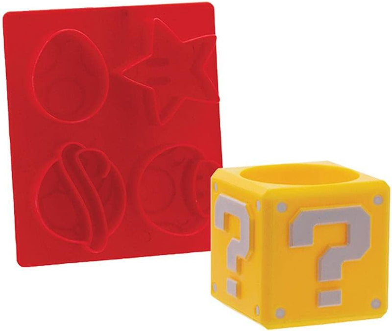 Paladone Super Mario Question Block Egg Cup & Toast Cutter (PP8378NN)