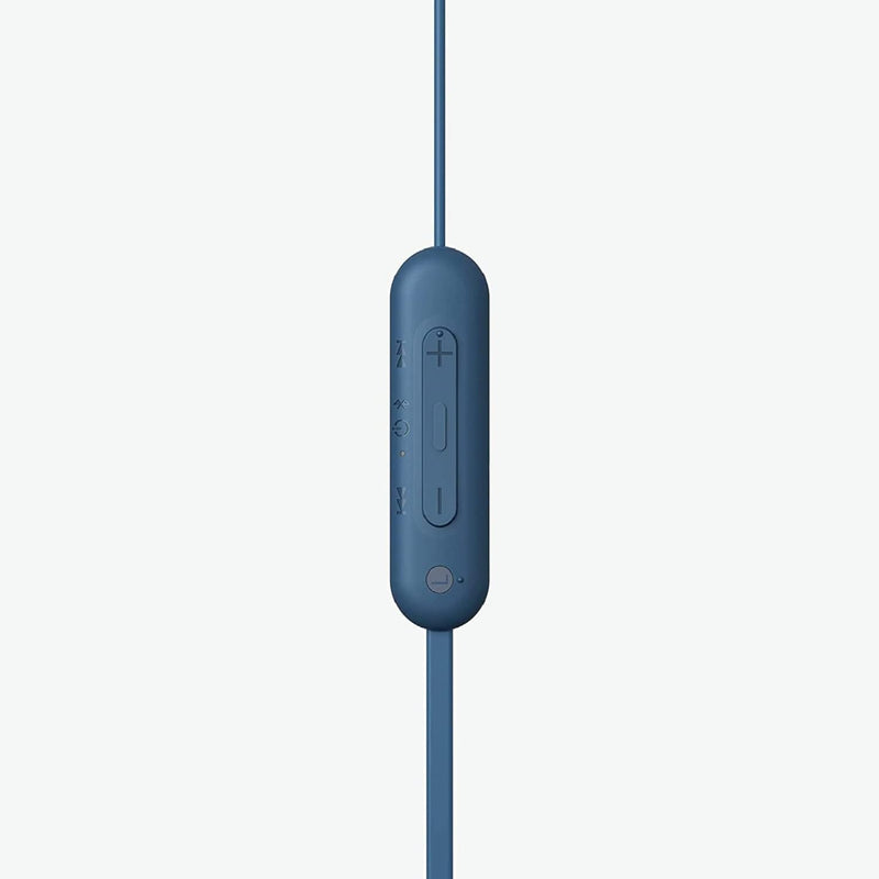 Sony WI-C100 Wireless In-Ear Headphones (Blue)