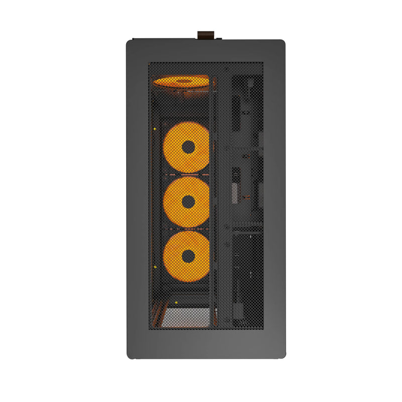 Montech HS01 Pro ATX Mid-Tower Mesh Front & TG Side Panel PC Case | DataBlitz