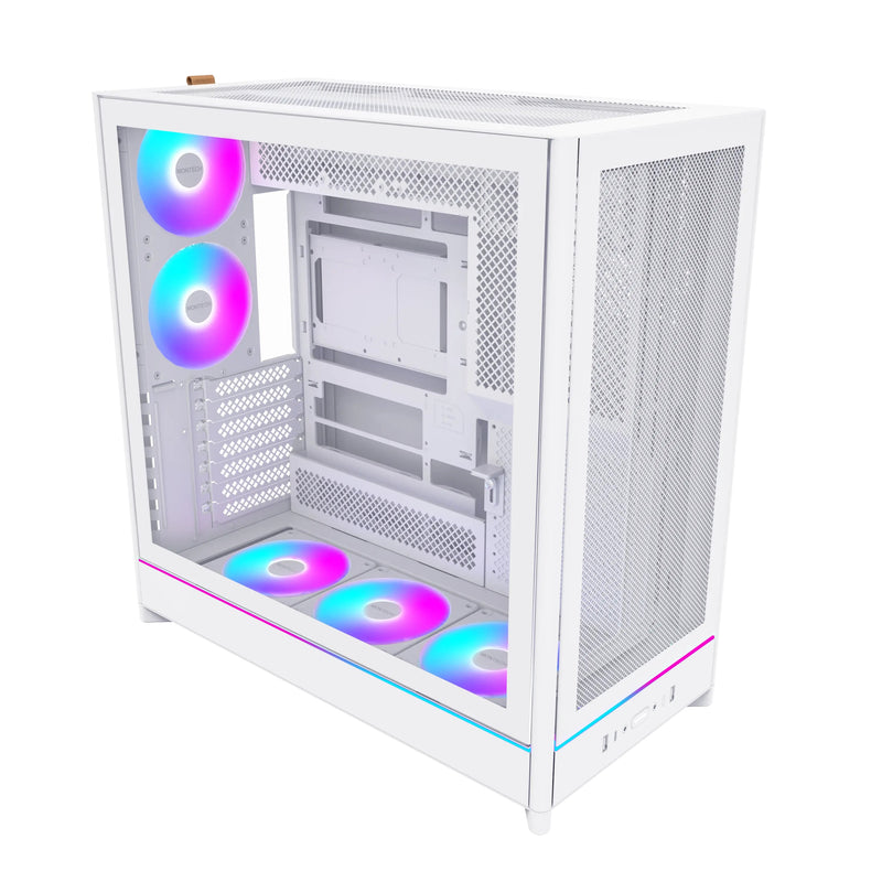 Montech HS01 Pro ATX Mid-Tower Mesh Front & TG Side Panel PC Case | DataBlitz