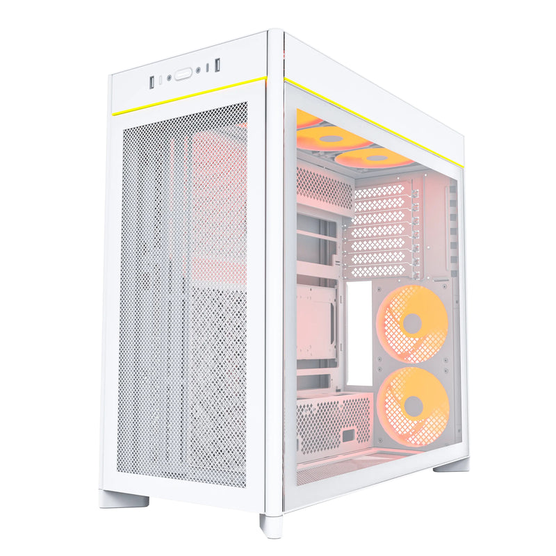 Montech HS01 Pro ATX Mid-Tower Mesh Front & TG Side Panel PC Case | DataBlitz