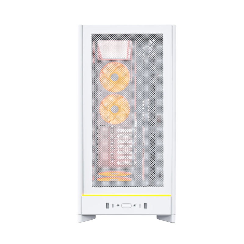 Montech HS01 Pro ATX Mid-Tower Mesh Front & TG Side Panel PC Case | DataBlitz
