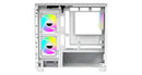 Ocypus Gamma C52 ARGB Mini-Tower Panoramic View Case with ARGB Fans