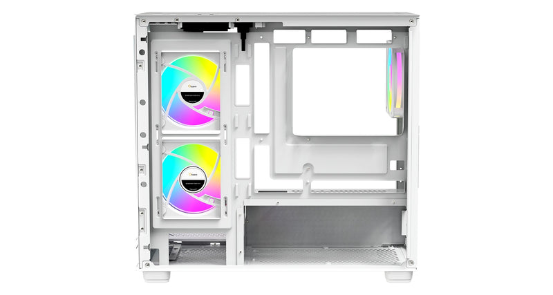 Ocypus Gamma C52 ARGB Mini-Tower Panoramic View Case with ARGB Fans