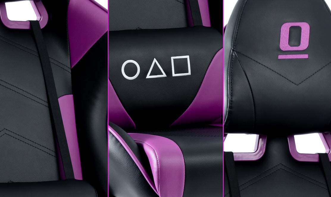 AXGON AX1CVA Gaming Chair (Black/Purple)