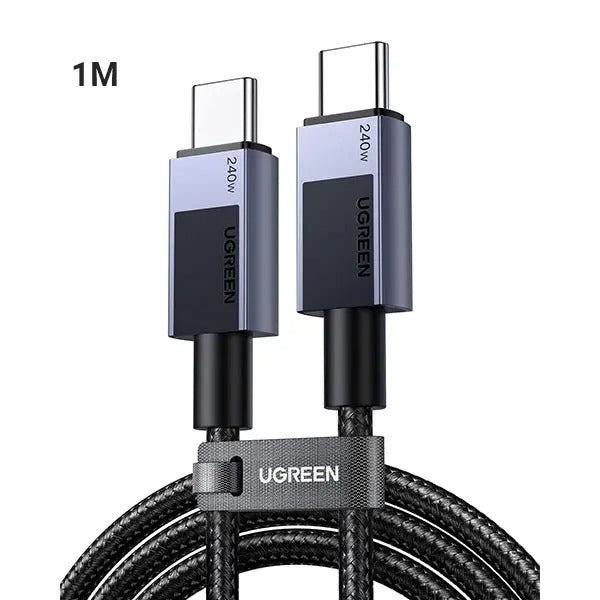 Ugreen USB-C to USB-C 240W PD Fast Charging Cable - 1m (Space Gray) (L513/45067)
