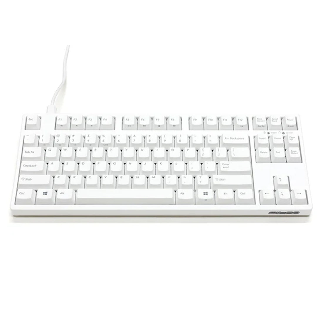 Filco Majestouch Convertible 2 Hakua Tenkeyless 87 US ASCII Mechanical Keyboard White (MX Red Switch) (FKBC87MRL/EMW2)