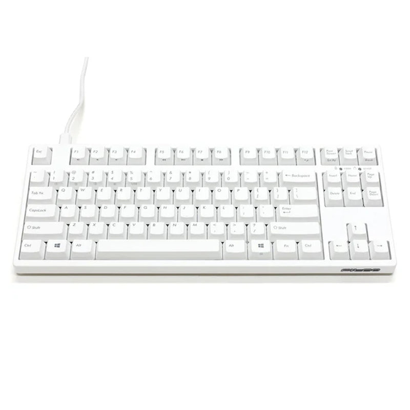 Filco Majestouch Convertible 2 Hakua Tenkeyless 87 US ASCII Mechanical Keyboard White (MX Red Switch) (FKBC87MRL/EMW2)