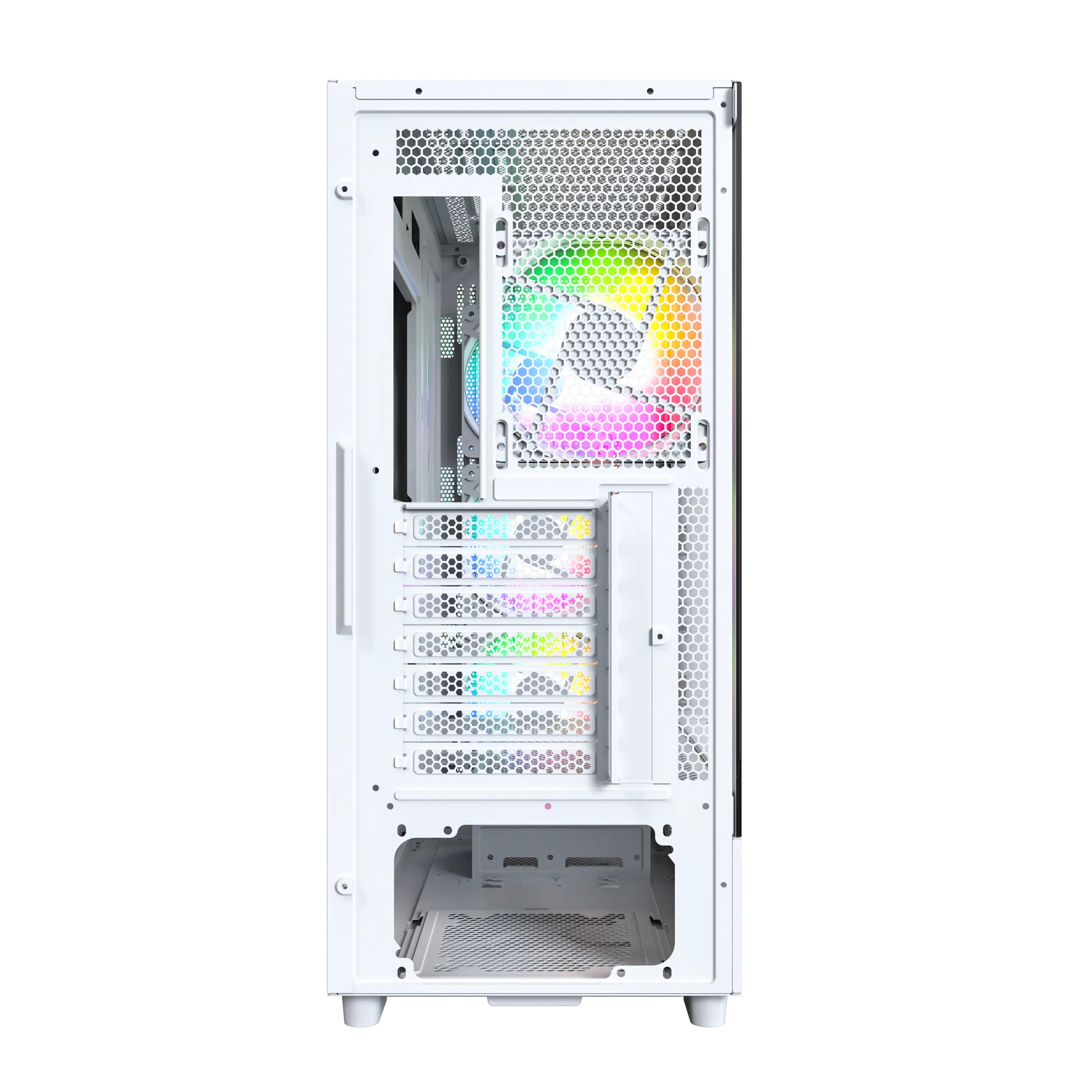 Montech X5 ATX Mid-Tower Carbon Fiber Print TG Side Panel & Mesh Front PC Case | DataBlitz
