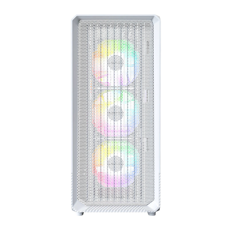 Montech X5 ATX Mid-Tower Carbon Fiber Print TG Side Panel & Mesh Front PC Case | DataBlitz