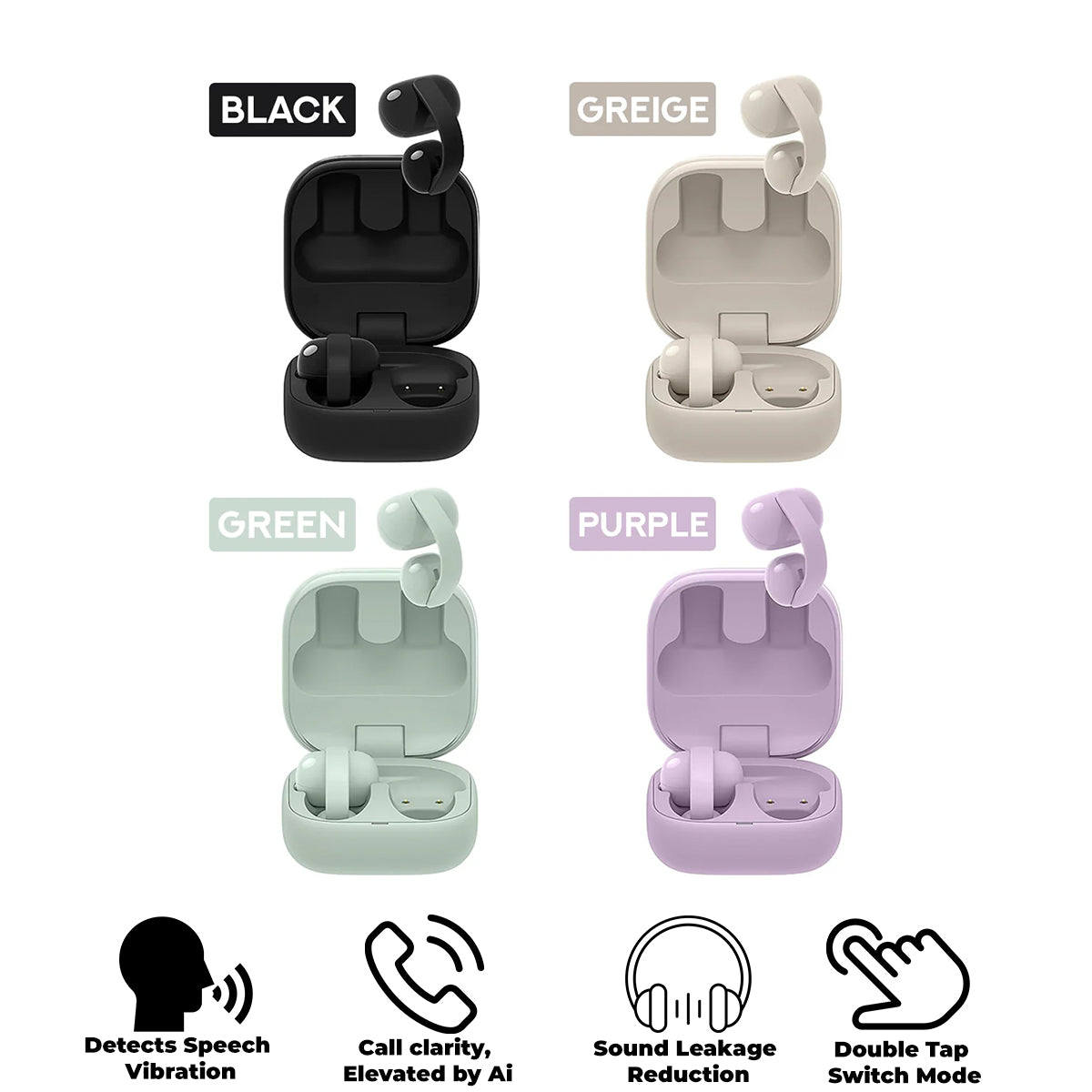 Sony WF-LC900 LinkBuds Clip Truly Wireless Open Earbuds