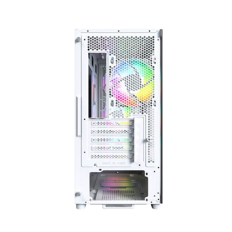 Montech X5M mATX Mid-Tower Carbon Fiber Print TG Side Panel & Mesh Front PC Case | DataBlitz