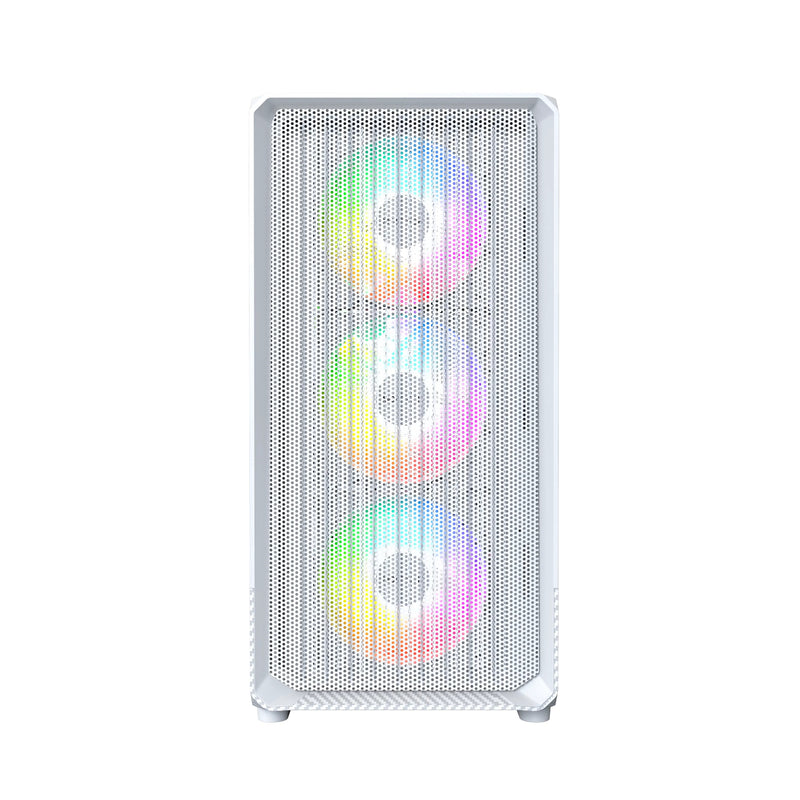 Montech X5M mATX Mid-Tower Carbon Fiber Print TG Side Panel & Mesh Front PC Case | DataBlitz